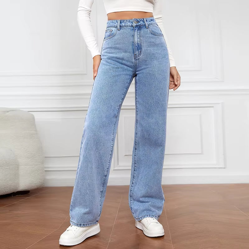 Womens High Waisted Denim Jeans