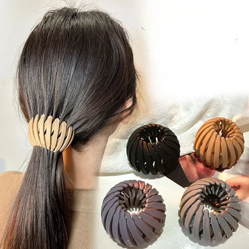 Stylish Korean Hair Clip - Perfect for High Ponytails and Effortless Updos!