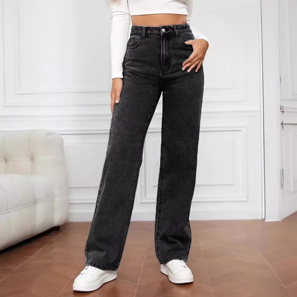 Womens High Waisted Denim Jeans