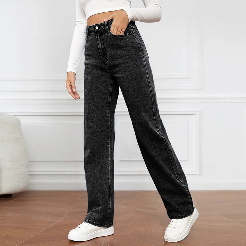 Womens High Waisted Denim Jeans