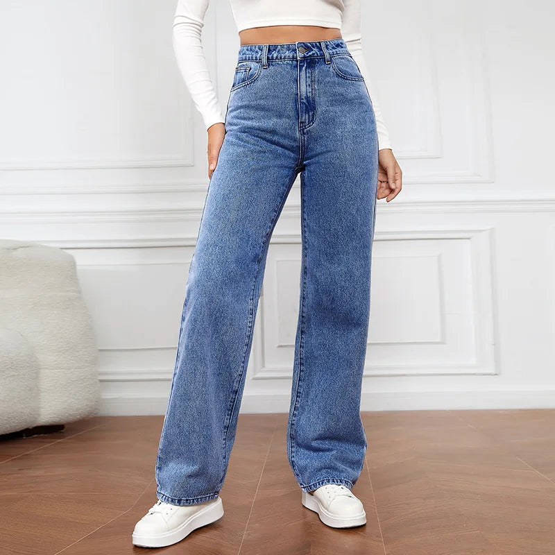 Womens High Waisted Denim Jeans