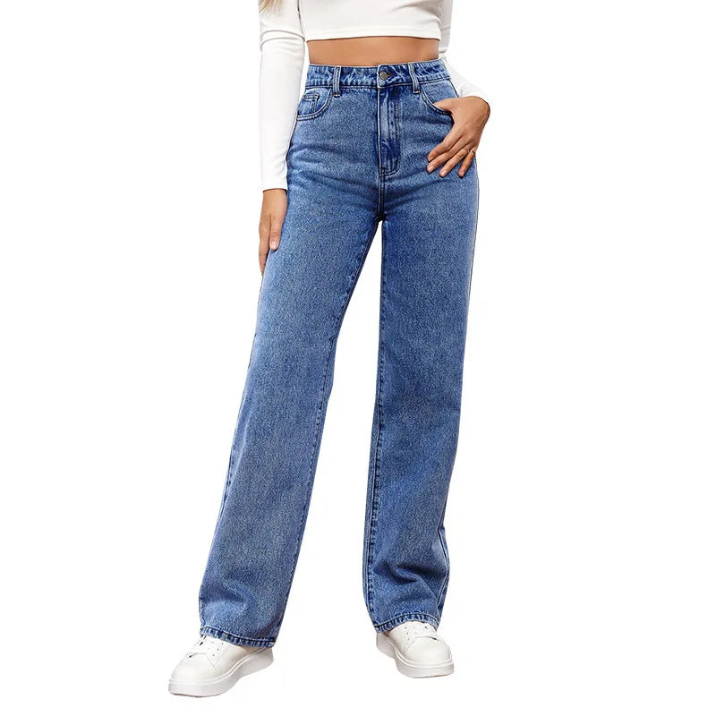 Womens High Waisted Denim Jeans